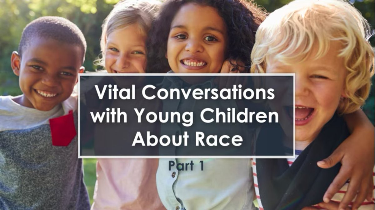 "Vital Conversations with Young Children About Race"
Impact of racism on black children/families, talking to children about race, what is anti-racist, &amp; the importance of the #PyramidModel in efforts to be anti-racist.
Pt 1: youtu.be/r7Hzr_QzKEM
Pt 2: youtu.be/90BE7lJNCgQ