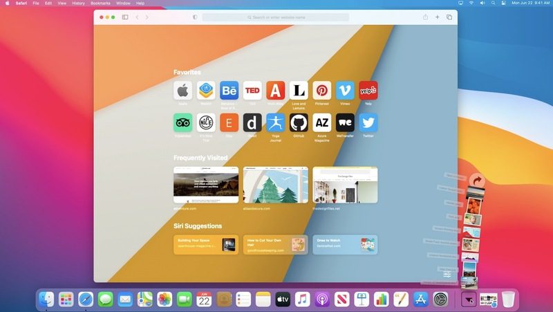 MacRumors's tweet photo. Apple Previews Big Update to Safari on Mac, Featuring New Privacy Tools, Built-in Translation, Improved Tabs, and More https://t.co/Fx8hgVzAgb by @waxeditorial https://t.co/weHCraeLSN