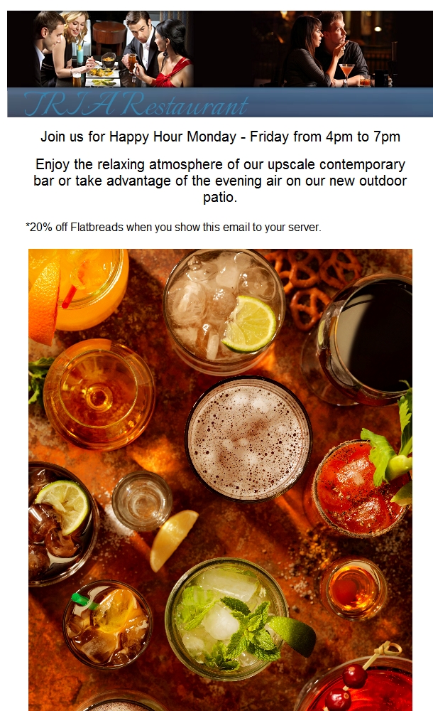 triadearborn's tweet photo. Join us for Happy Hour at TRIA https://t.co/sndoc2fQ5y https://t.co/REMXieGsxi