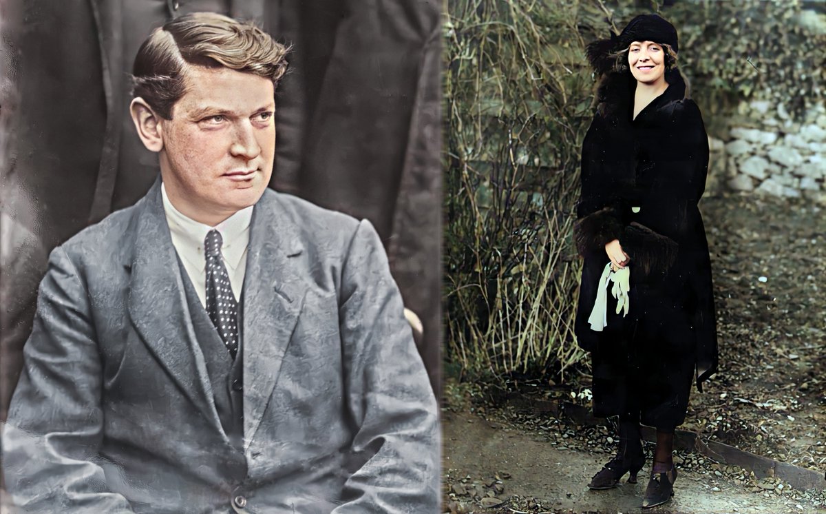 Old Ireland In Colour On Twitter The Big Fellah Michael Collins And The Hotelier Kitty Kiernan Were To Marry In November 1922 Sadly It Never Came To Pass In August 1922 Collins