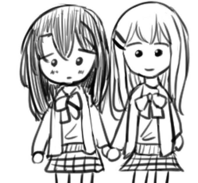 onanin007's tweet photo. 2017年に描いたあだしま絵をリメイクするなどした(´・ω・｀) https://t.co/vfHken00Ho
