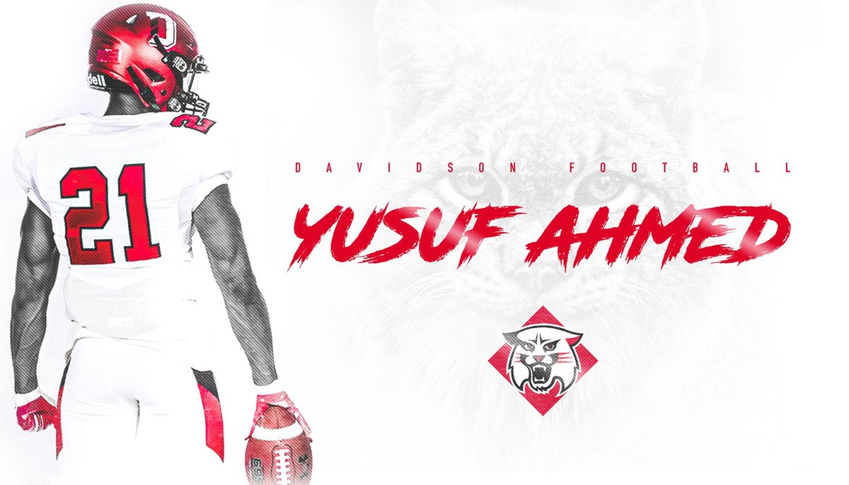yusuf_ahmed_26's tweet image. After getting off the phone with coach @ToughOn and coach @Scott_AbellFB  I AM EXTREMELY HONORED TO RECIEVE MY FIRST DIVISION ONE OFFER FROM DAVIDSON COLLEGE #TUW #WE 🤍❤️