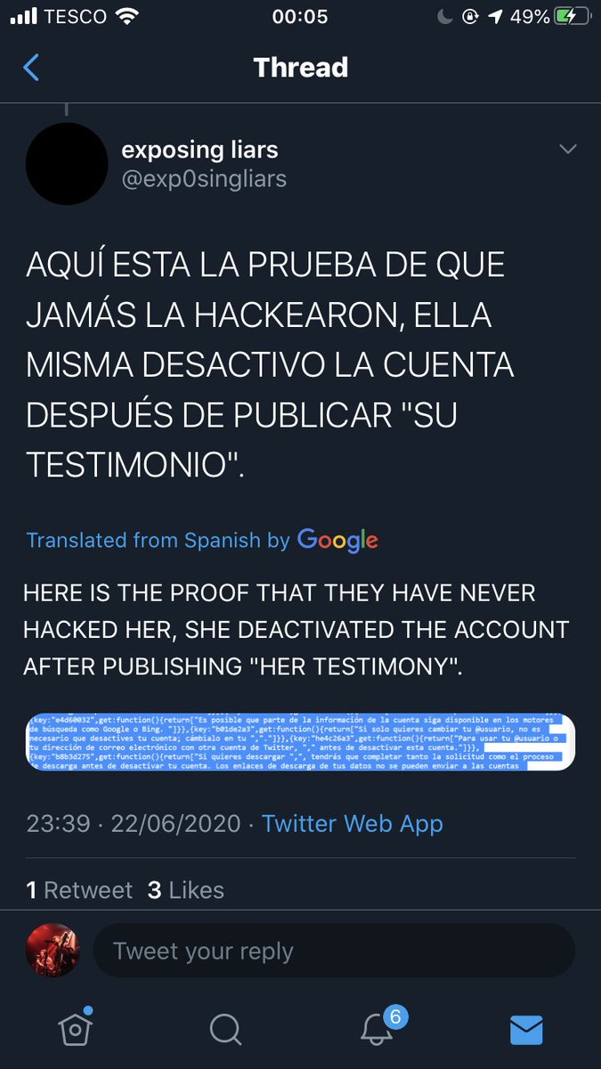 Please read this!!! Apparently everything with Sophie was a lie and set up! I’m posting the translated version as apparently not everyone has this option!