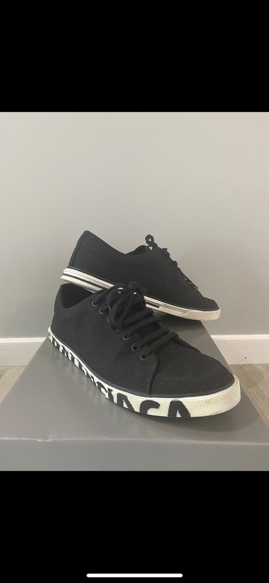 oldblokesneaker's tweet photo. Here are images from season 4 episode 13! 

Luke’s stash- Balenciaga Logo trainer
Luke’s JS- Lv trainer
Paul’s JS- Converse run &amp; slam
And this weeks Rate, Hate and Debate

Available now on Youtube, iTunes and Spotify. 
#sneaker #youtube #podcast #Australia #nike #Balenciaga https://t.co/6YqJXzZw5h