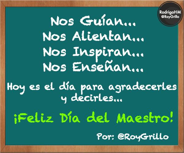 NavarreteAymee's tweet photo. ¡Feliz dia del Maestro! Gracias por guiar y enseñar a nuestros pequeños. #soyarrupe @EsmeMndza @MarinaH61248002 @bauyu07 @Katy94297938 https://t.co/MYanWvHUqa