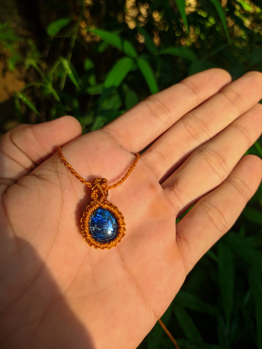 micangafutura's tweet photo. Colar em macrame com cristal azul
➡valor:25 Reais
➡envios para todo Brasil ✈
➡entregas em caxias-MA🚵
#macramebrasil #macrame https://t.co/gIamhpMFuF