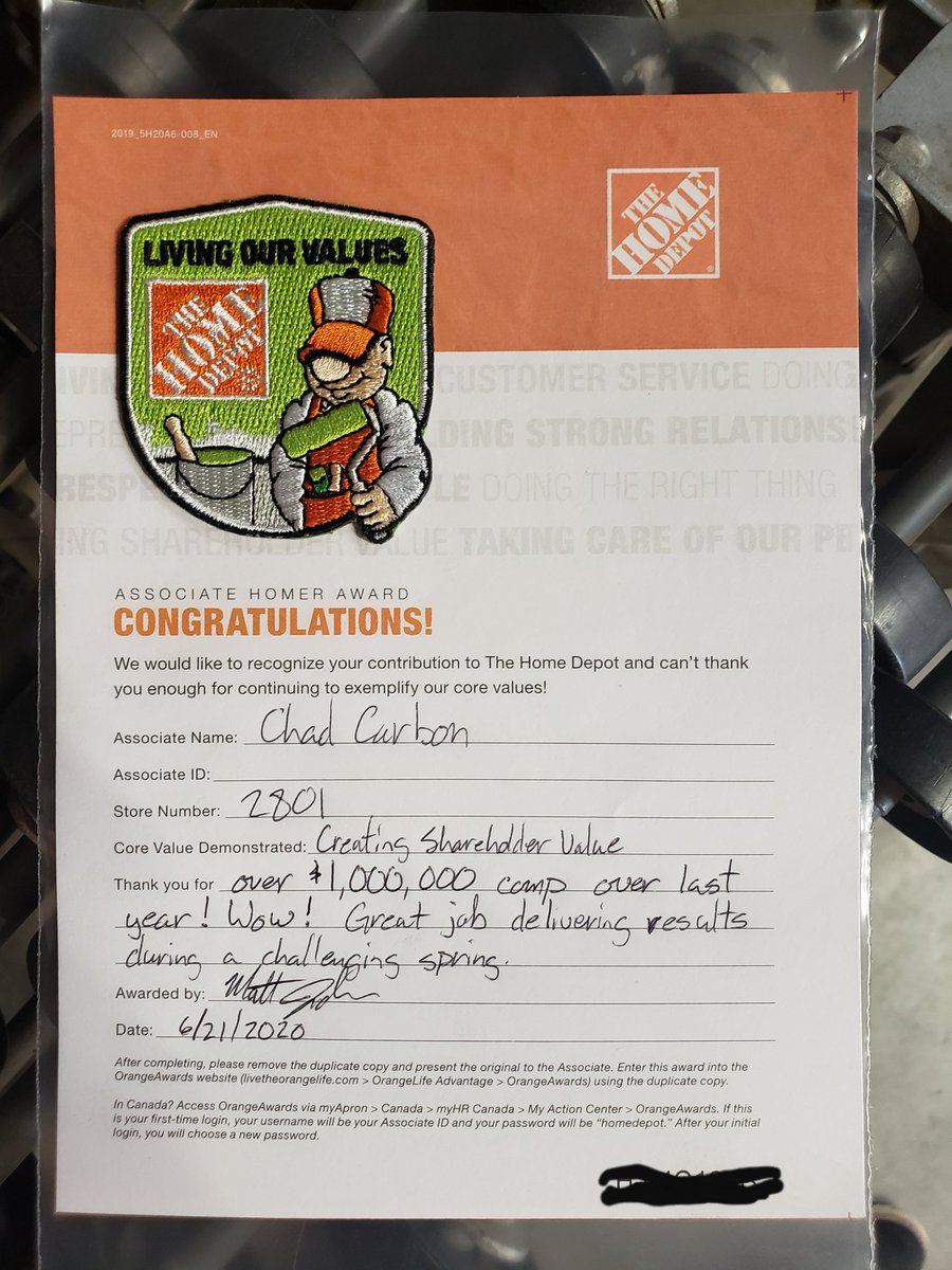 Matt Jordan (@mattjordanhd) on Twitter photo Congratulations and thank you to D28 Supervisor Chad. A $1,000,000 Comp by June is amazing! Great job delivering results during a "unique" Spring Garden Season @hdjeff2001 <a href="/AngieSuePet1/">Angela Peterson</a> @doramebrennaTHD <a href="/belford_melissa/">Melissa Beth Belford</a> Congratulations and thank you to D28 Supervisor Chad. A $1,000,000 Comp by June is amazing! Great job delivering results during a "unique" Spring Garden Season @hdjeff2001 <a href="/AngieSuePet1/">Angela Peterson</a> @doramebrennaTHD <a href="/belford_melissa/">Melissa Beth Belford</a>