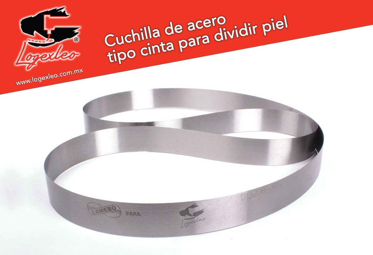 Logexleo's tweet photo. #CAMOGA Tenemos a tu disposición las diferentes medidas de cuchillas y los recambios originales para el perfecto funcionamiento de tu máquina de dividir piel Camoga.
Solicita una cotización vía mensaje directo o al correo electrónico logexleo@logexleo.com.mx https://t.co/FOv5dWqn3u