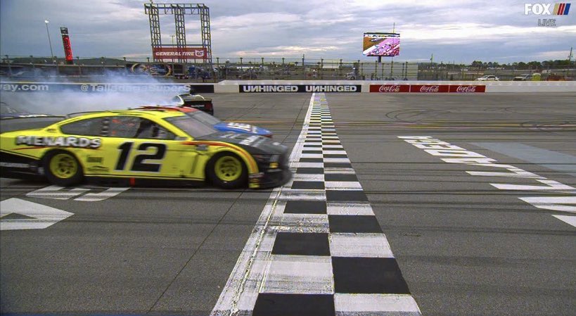 Probably had a lot of new eyes on the sport today. And look at the finish the boys on the track gave them