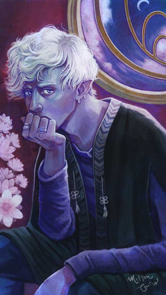 miiruton's tweet photo. I painted Essek again. It's way beyond my control now.
#criticalrole #criticalrolefanart  @CriticalRole #essek #dnd #dungeonsanddragons https://t.co/YYdzVlXOPz