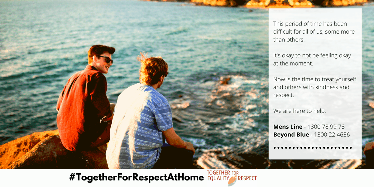 EasternCLC's tweet photo. It’s OK if you don’t feel OK right now. But always be kind and respectful of yourself and others. #TogetherForRespectAtHome https://t.co/wD2H7Eu9qW