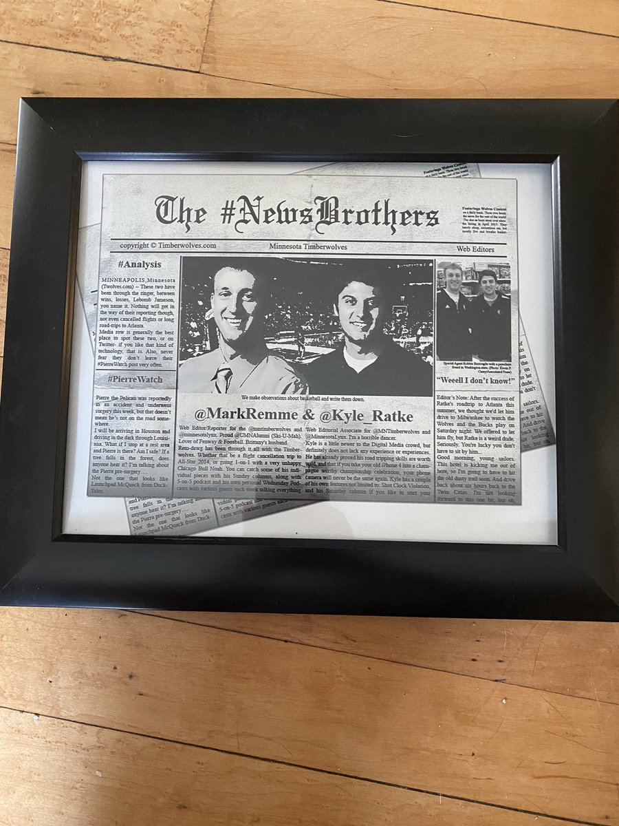 Kyle_Ratke's tweet photo. Never forget the News Brothers, @MarkRemme https://t.co/QlpT5exjNX