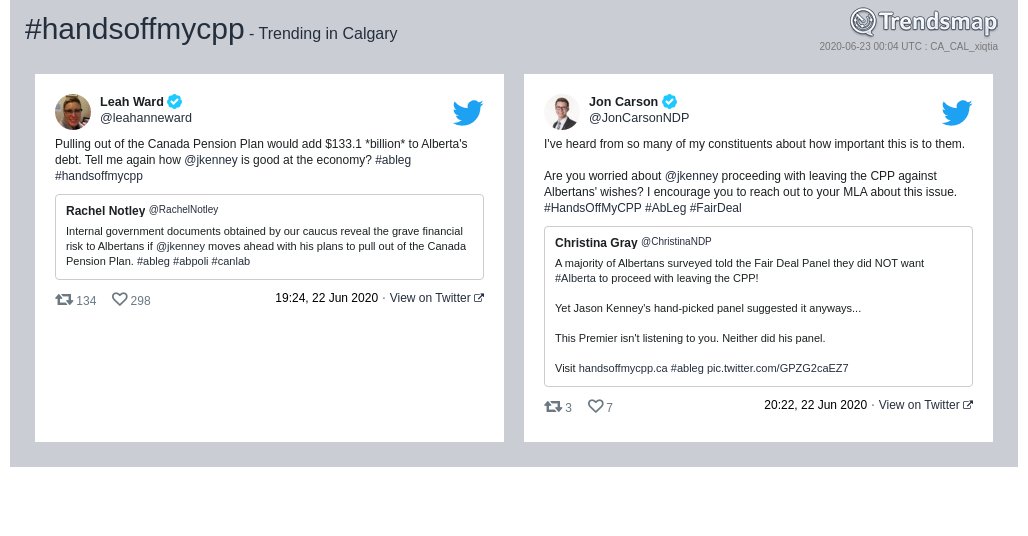 #handsoffmycpp is now trending in #Calgary

trendsmap.com/r/CA_CAL_xiqtia