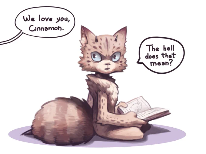 more of @littlekittenbit's Cinnamon 