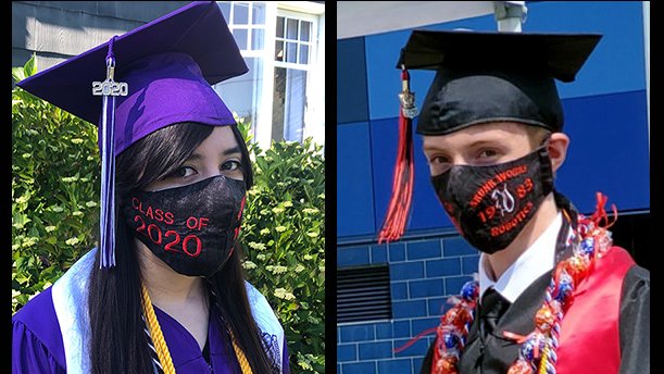 Shout out to Skunk mentor and parent Rayna Meuer for the awesome masks she gave our seniors!

#skunkworks1983 #classof2020 #firstwa