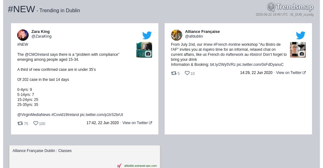TrendsDublin's tweet photo. #new is now trending in #Dublin

https://t.co/nmEaOsyQIv https://t.co/2SnnBjEskn