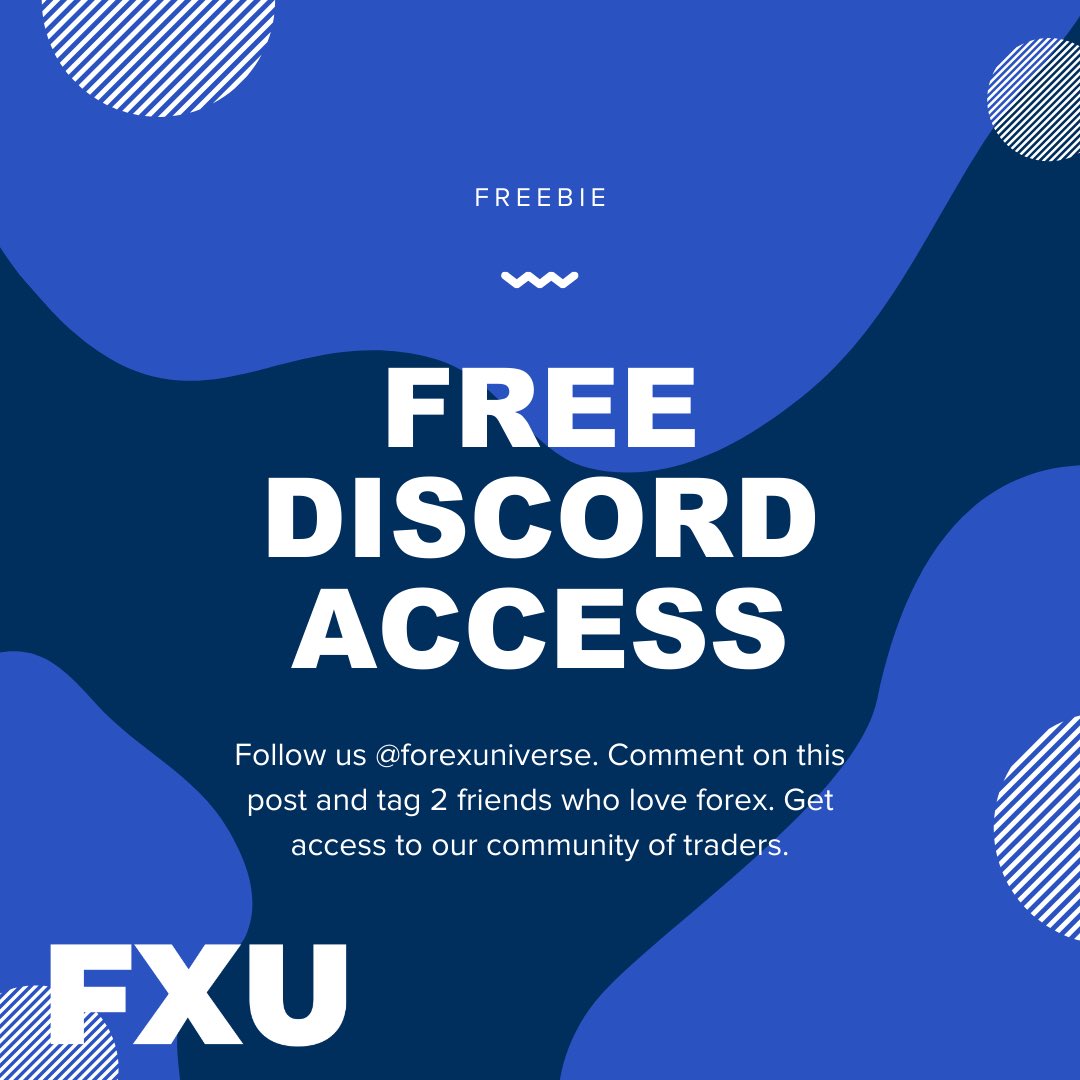 fxuglobal's tweet photo. Who doesn’t love free stuff? This week we’re giving away free access to our discord server. Keep checking back each week for our weekly giveaways.

#fxu #forexuniverse #freebie #freestuff #free #giveaway #forexfreebie #forexsignals #freeforexsignals #tradingsignals https://t.co/VpSu9zlF1n