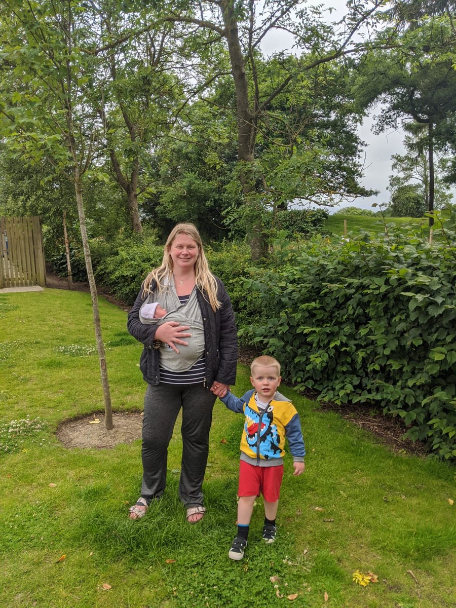 marthaburnett44's tweet image. Evening walk #2weeksold