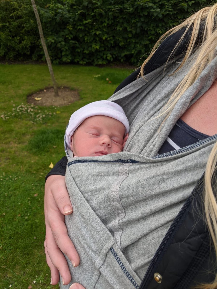 marthaburnett44's tweet image. Evening walk #2weeksold