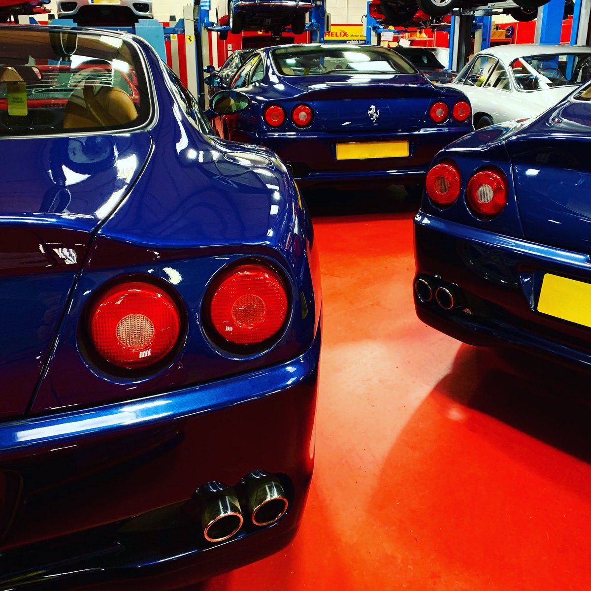 Feeling blue <a href="/bobhoughtonltd/">Bob Houghton Ltd</a> #specialist #550 #575 #cheltenham #thecotswolds