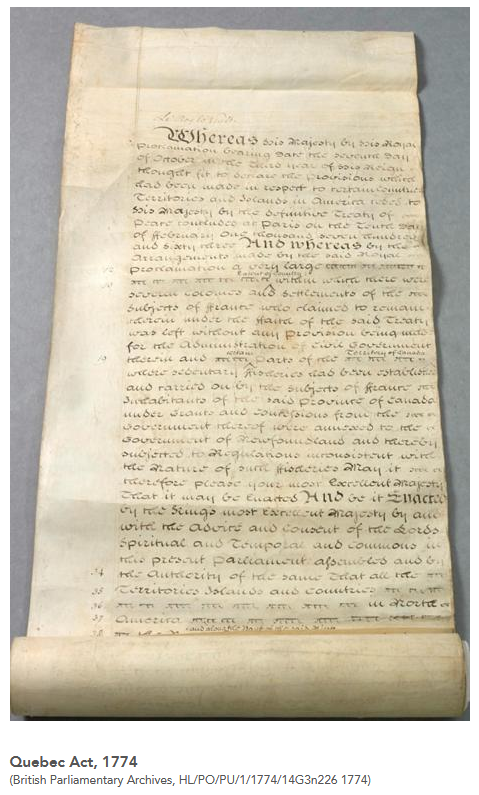 royal proclamation act