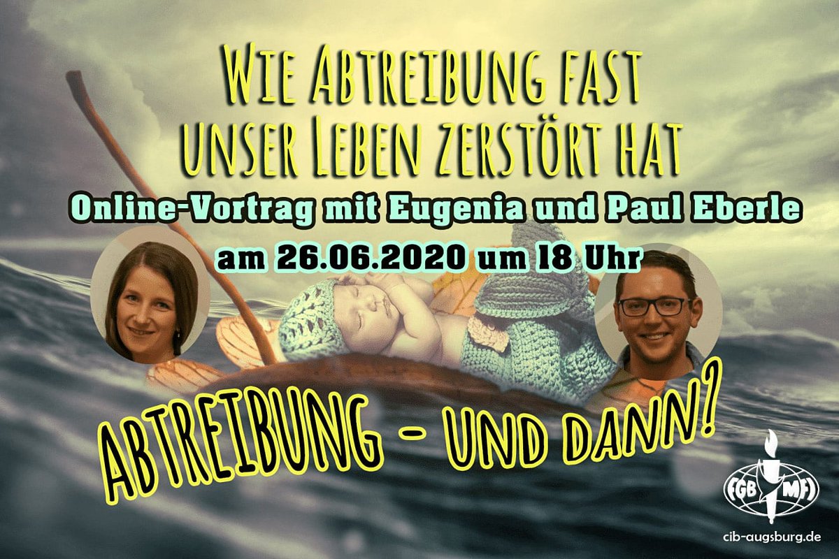 CIBAugsburg's tweet image. Herzliche Einladung zu unserem Online-Vortrag am Freitag!
Anmeldung unter cib-augsburg.de