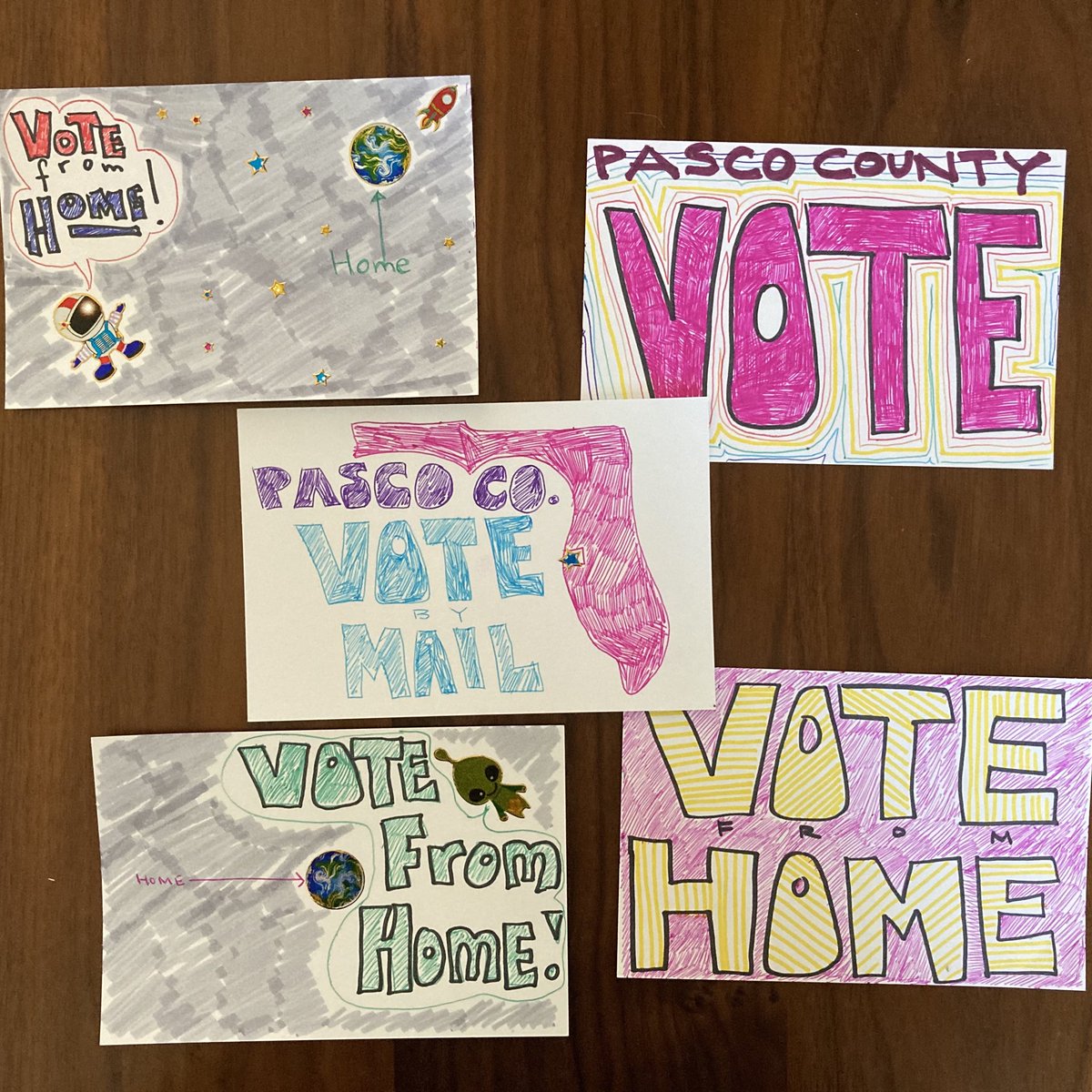 Pasco County Dems: Vote by mail! #postcardstovoters #MailTheVoteFL