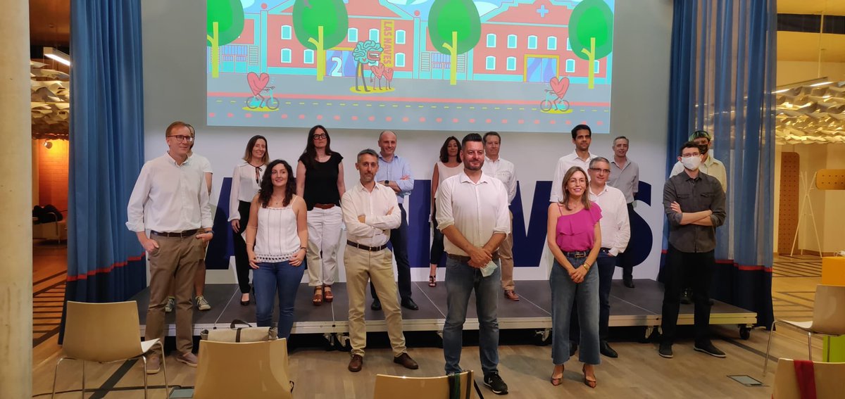 marta_chillaron's tweet photo. Muy contentos con todas las soluciones innovadoras presentadas hoy por las startups de @LasNavesCOLLAB. Felicidades a las ganadoras #Reflash y #Essus por sus ideas de preaceleracion y aceleración y al equipazo formado por @MauroXesteira y @asarnau. A seguir! https://t.co/8Zgj68ZO38