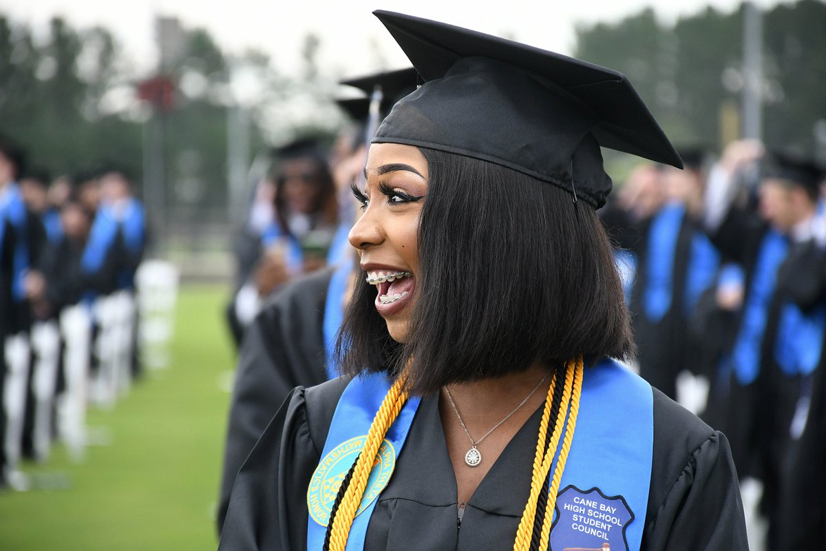 JoyBonala's tweet photo. The Cane Bay High Class of 2020 earned $7.4 million in academic scholarships. Check out the story and photo gallery: https://t.co/gkhsvcM9hf 
@bcsdschools @JournalScene https://t.co/VDELnVlH4L