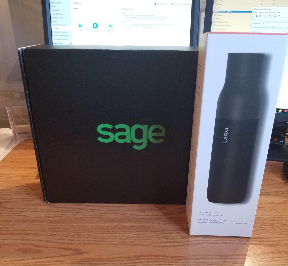 Thanks You Sage for the gift, very usefull with the Heat wave..:-) / Merci Sage pour le cadeau, très utile avec la canicule!
#SageForum