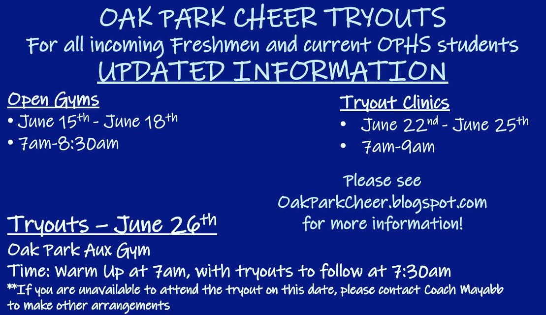 Oak Park Cheer tweet media