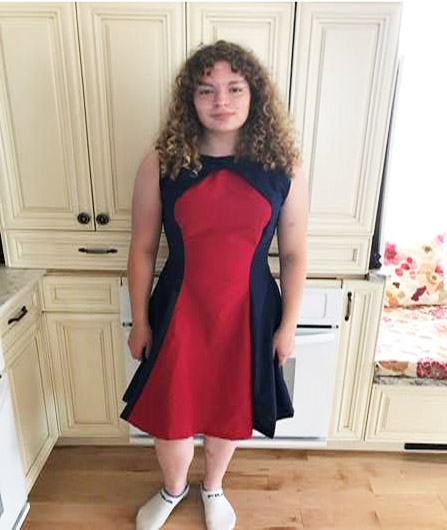 GPPSD2357's tweet photo. Emma, a @CSHS_gppsd Gr10 student recently completed garment in photos. Having never worked w/ a pattern before. During the process, she learned to alter the paper pattern based on her measurements, sewed a muslin & tailored it for a perfect fit.
#ABLearningfromHome #GPAb #AbEd https://t.co/VhUYmPJtrq