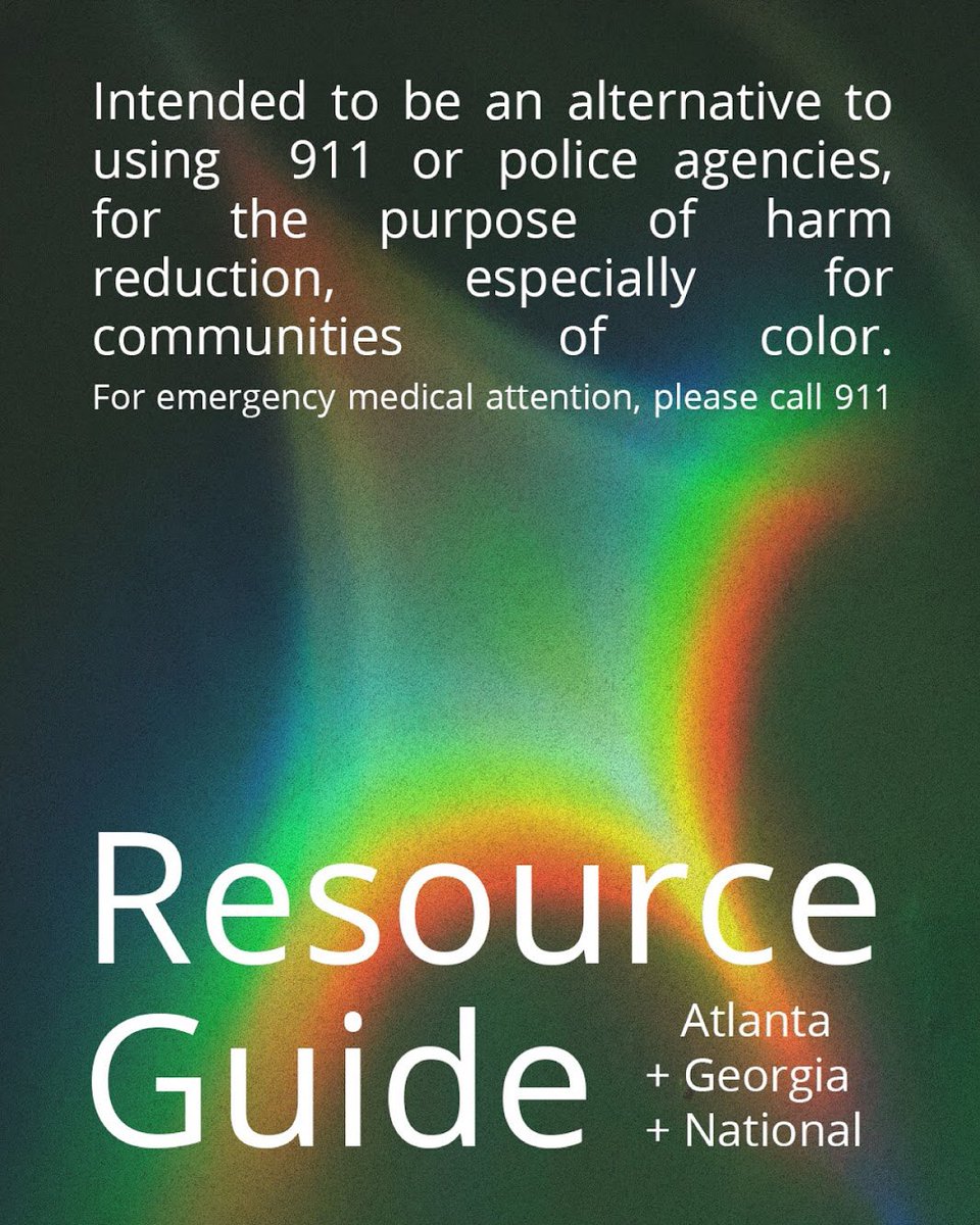 dsaw404's tweet photo. Here's our resource guide on alternatives to calling the police

Design by https://t.co/FzIGO9ff8g
Words by
https://t.co/LimJvoPbcb https://t.co/6bmMYsy2Fk