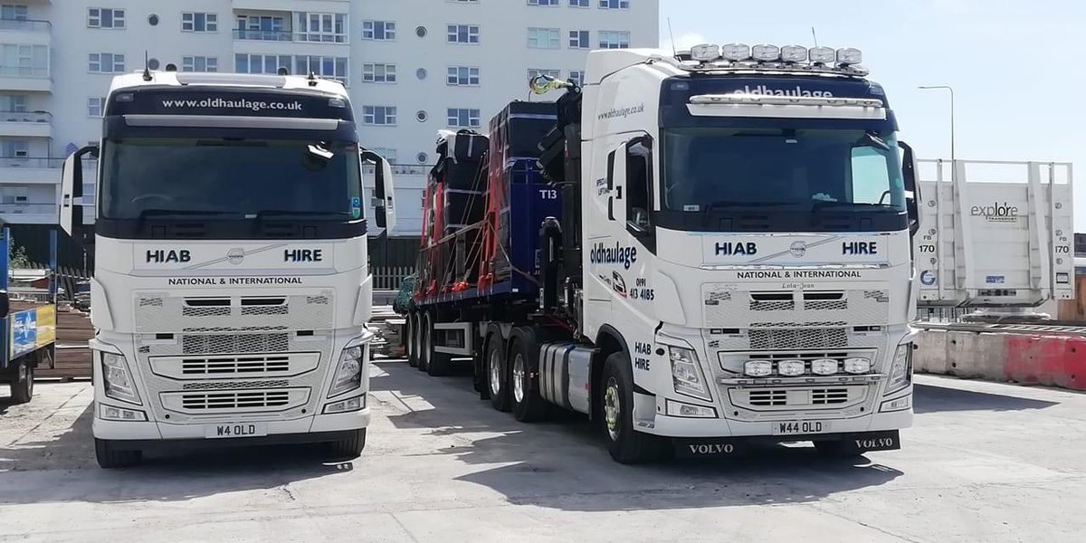 Brighton today for two of the trucks