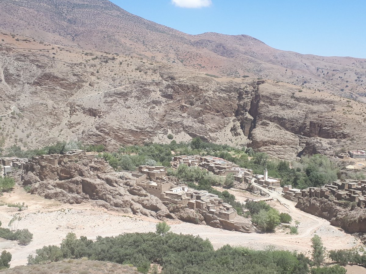 LetsGo2Morocco's tweet photo. Had a busy week.  A visit to @JarjeerMules and then a drive out to a remote village with food aid. In just 6 days we raised enough for 50 families. @PFTreks runs our village association and with local support and your global donations we made it happen. Now we are doing another!! https://t.co/o13axlST3D