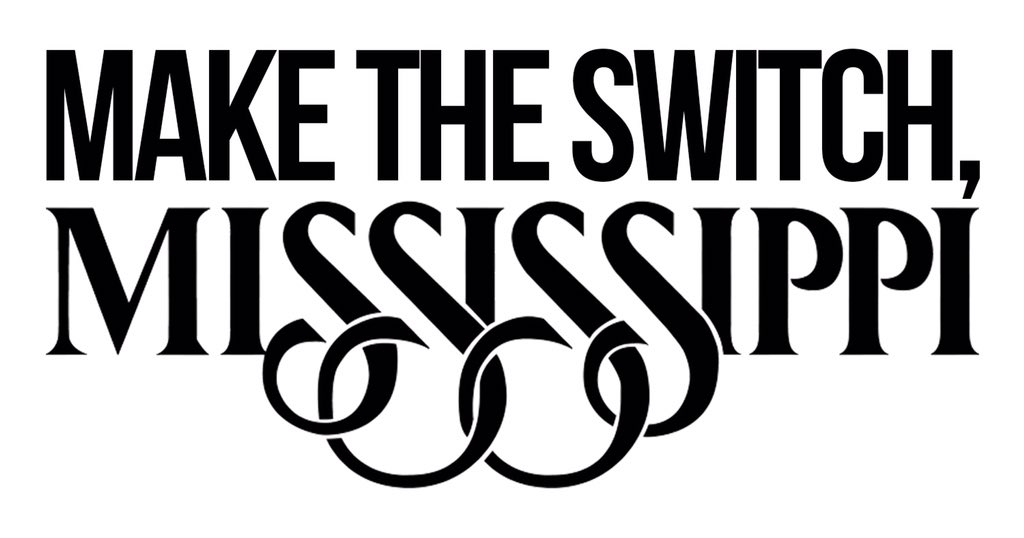 It’s past time to #MakeTheSwitch Email our legislators to demand a change to our state flag. Just click for an automated draft email, just add your name and city. 
Bit.ly/MississippiFlag
