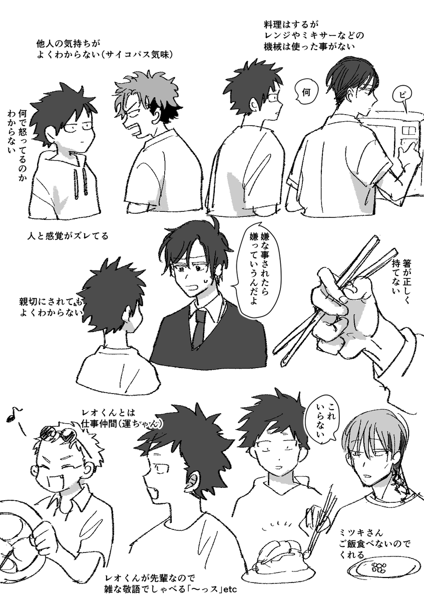てぺと慶悟、それぞれの関係性 
