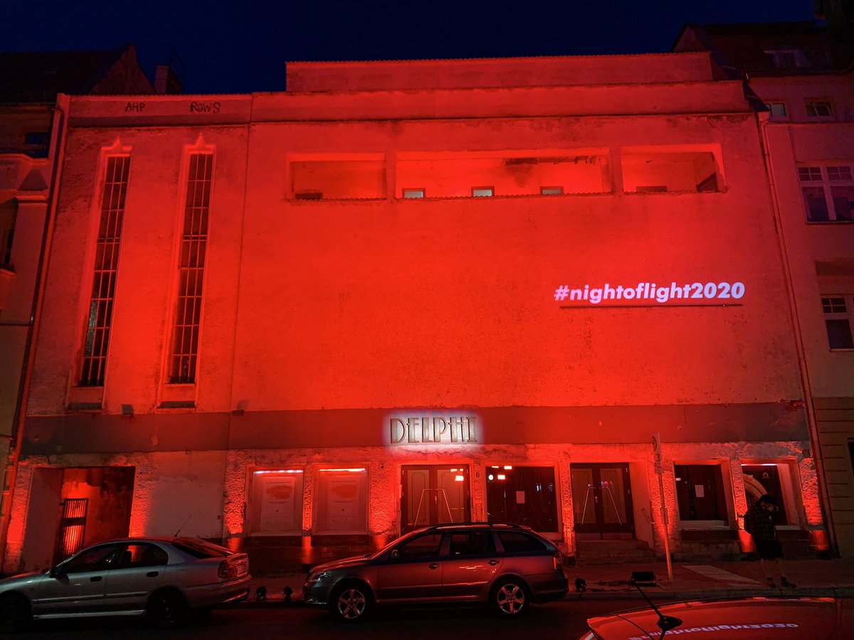 Wir sehen rot!
#nightoflight2020