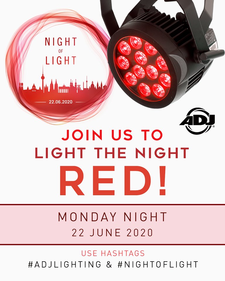 Prodservintl's tweet photo. TONIGHT WE TURN RED!

Production companies around the world are lighting up buildings and landmarks red to help bring attention the impact of Covid-19 to the entertainment industry. 

Please help spread the word!

#adjlighting #nightoflight https://t.co/9HPWYLoQkM