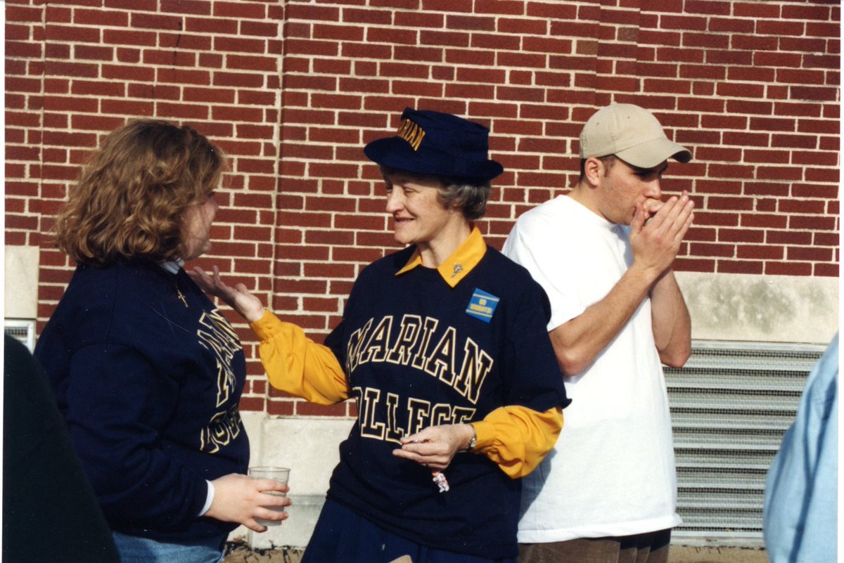 HackelmeierLib's tweet photo. Sister Norma was a Marian College graduate and spent more than half of her life dedicated to the Marian University community. 

To celebrate her life, we’ve pulled a few pictures from the archives highlighting her time at Marian. 

Rest In Peace, Sister Norma. https://t.co/ZtJC24sJF7