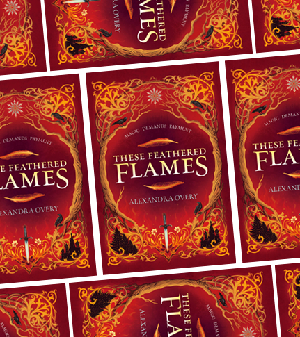THESE FEATHERED FLAMES,  @alexandraoveryAs twin heirs, Izaveta and Asya& #39;s fates were decided long ago. But when the queen, their mother, dies, and a new ruler must be crowned, they’ll discover who they can trust—and who they can love.GR:  https://bit.ly/2Z0PxZx&q...