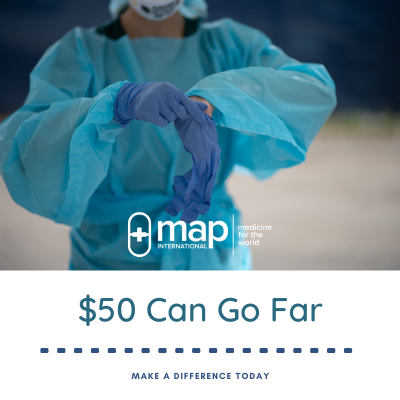 mapintl's tweet image. Every day medical workers around the world risk their lives in the battle against COVID-19. Your gift of $50 now could supply protective gloves for 500 health professionals treating patients and responding to this global health crisis. Give today: bit.ly/2Z1rABk