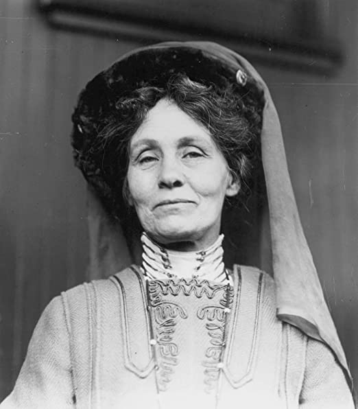day 20 : emmeline pankhurstbritish political activist; she was the leader of the suffragette movement and had to go to prison 15 times through her fight for women's votelovers include other suffragettes such as ethel smyth (seen shielding her from getting arrested in 3)