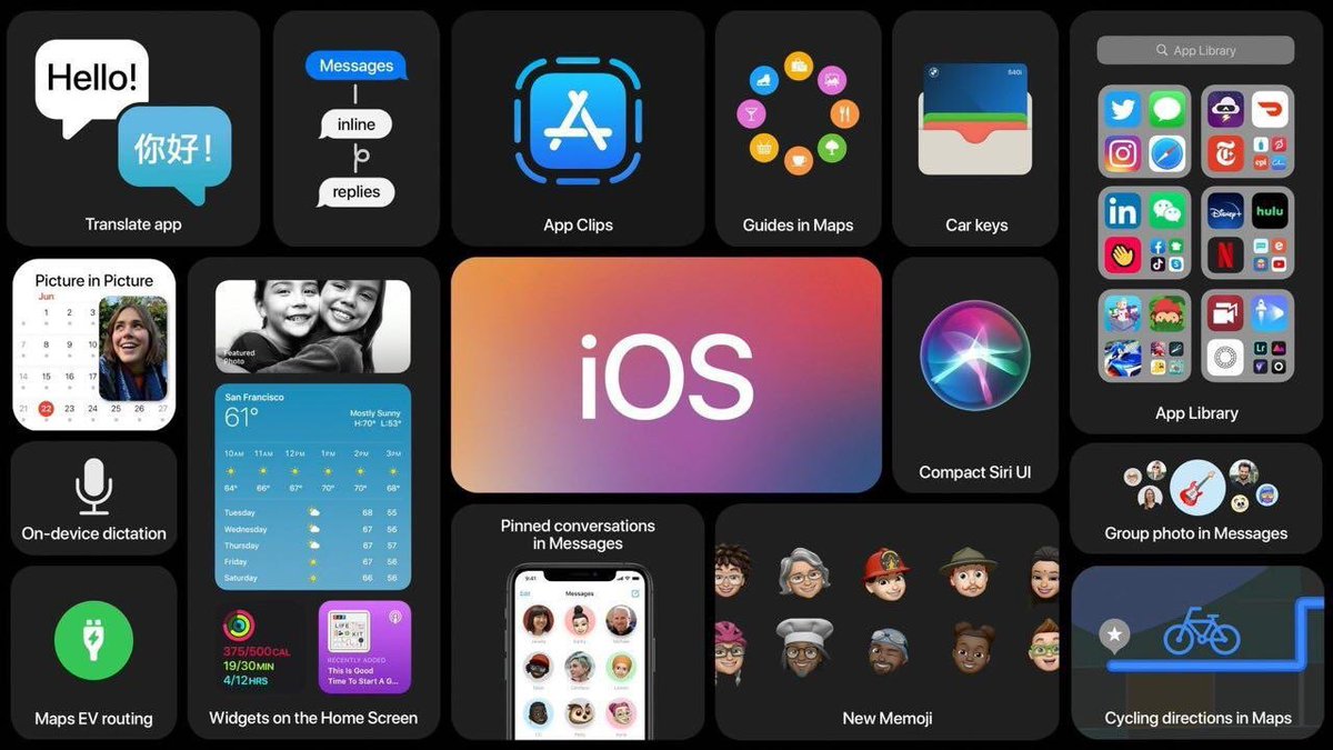 blacktechcl's tweet photo. Hoy Apple llevó a cabo su Conferencia Mundial de Desarrolladores (WWDC) en la cual anunció las mejorías e innovaciones para sus sistemas operativos, entre ellos iOS14.
⠀
⏰ Hoy mismo a las 09:30 PM (Hora Chile) estaremos en directo en Instagram Live comentando. Te esperamos! https://t.co/KKxWKKoQf9