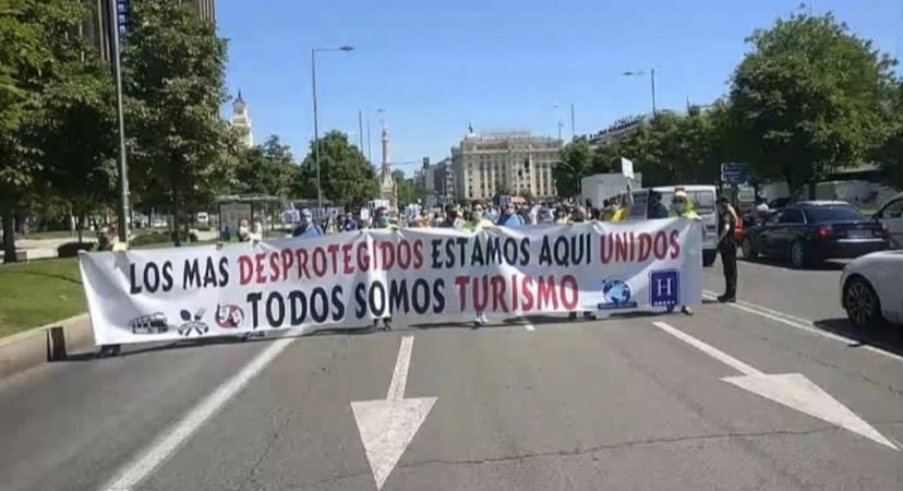 AndoniAcedo's tweet photo. @MarotoReyes @abc_es @MarotoReyes  donde estabas hoy?? Manifestación de Turismo en madrid y no das la cara? @PorAgentes https://t.co/kbyhKC1O6h