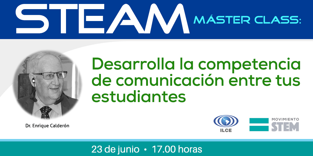 ILCEedu's tweet photo. Aprende sobre laboratorios solares y laboratorios digitales, en la #STEAMMasterClass: "Desarrolla la competencia de comunicación en tus estudiantes" del #SummitVirtualSTEAM de @MovimientoSTEAM
🗓 23 de junio
⏰ 17.00 hrs.
Regístrate ⬇️
https://t.co/GuVEJYbGbG https://t.co/8oUvDbwJGG