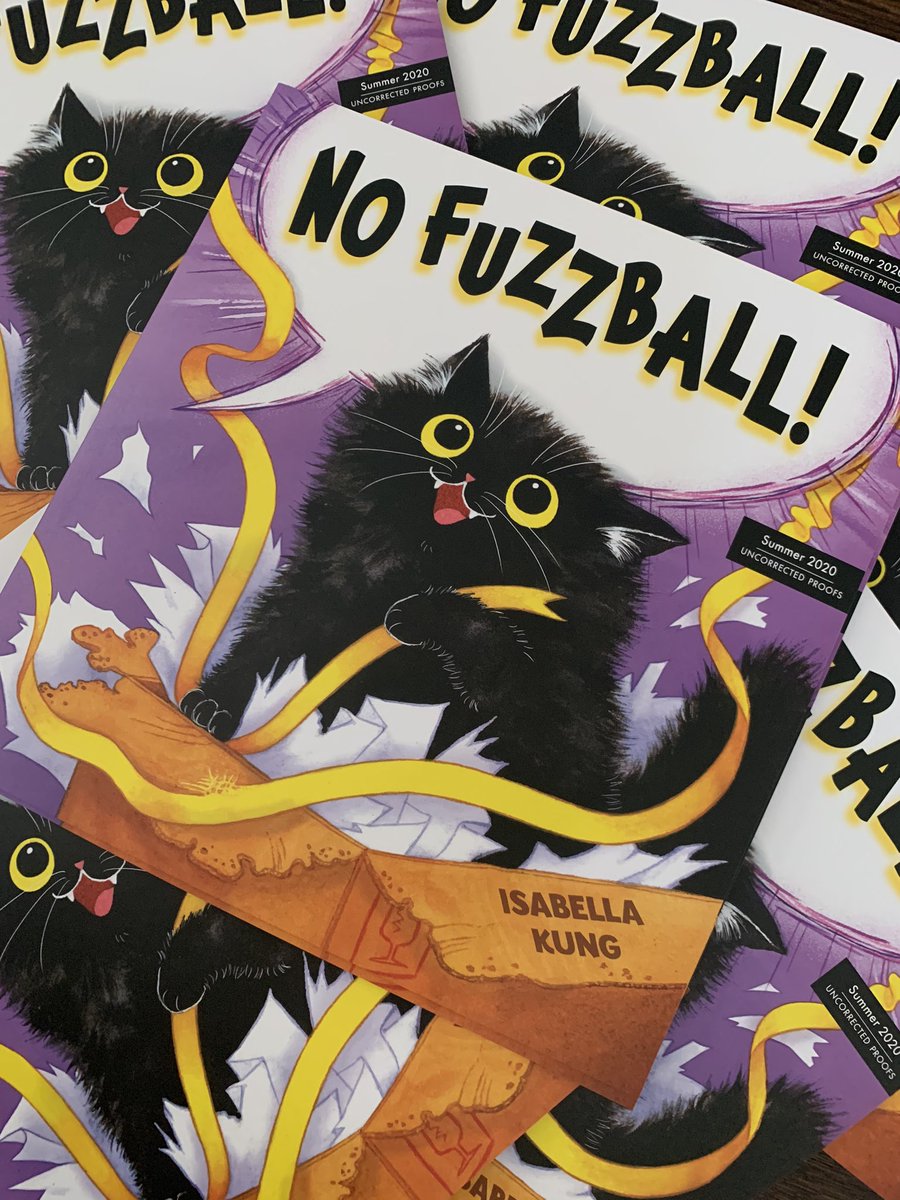 NO FUZZBALL! comes out on 8/4! I have a few extra F&Gs. If you are a reviewer or part of an ARC-sharing group, I’m happy to send you one! #nofuzzball #bookposse #kidlitexchange #BookAllies #BookExpedition #BookLook2020 #BookHike #BookJaunt #BookJourney