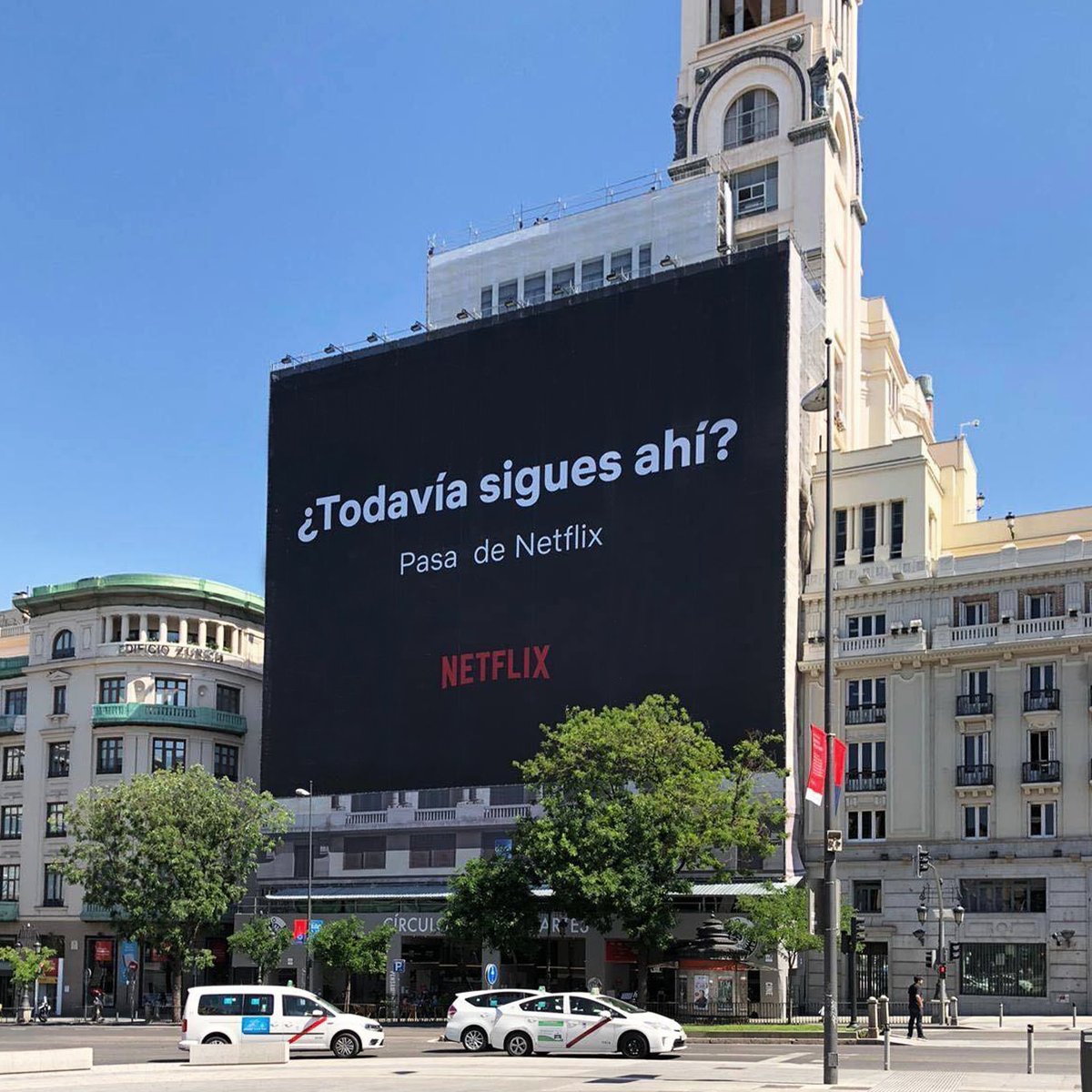 Buenapublicidad's tweet photo. Grandísimo @NetflixES https://t.co/WTwqsvs9Pu