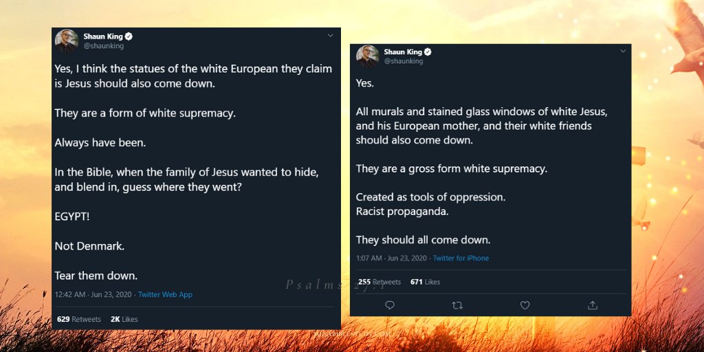 unrealpost's tweet photo. #BlackLivesMatter is coming for the  body of Christ.  
They're not playing around. #Demonically powered for sure but Satan is a defeated foe. 

300,000 Pastors in America where are they?

#JesusChrist 
#CHURCH https://t.co/ka8ZZqtSVZ