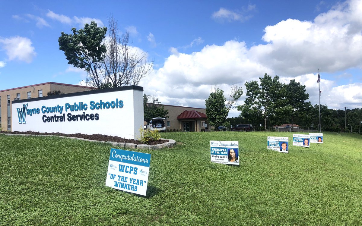 Wayne County Public Schools congratulates the 2020-2021 ‘of the year’ winners! 🏆 Thank you for the work you do for the students of Wayne County! #oftheyear #outstandingstaff #bestofthebest #congratulations <a href="/WayneCountyPS/">Wayne County PS</a>